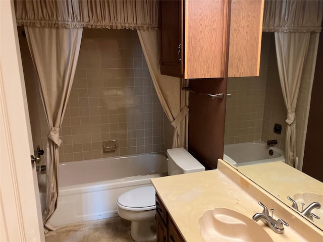 7201 Chimney Cors, Austin, TX 78731 - bathroom featuring vanity and shower / bathtub combination with curtain