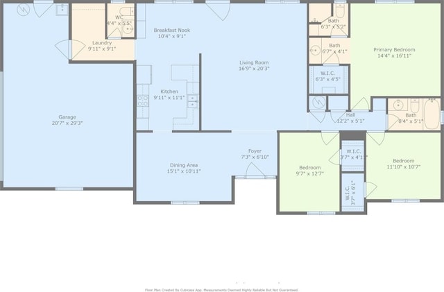 302 Council Rd, Georgetown, TX 78633 - home floor plan