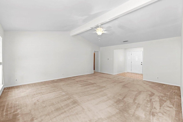 302 Council Rd, Georgetown, TX 78633 - spare room with light colored carpet, ceiling fan, and baseboards