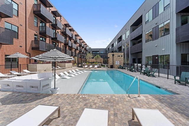 4510 Terryo Ln Unit 139, Austin, TX 78745 - community pool featuring a patio area