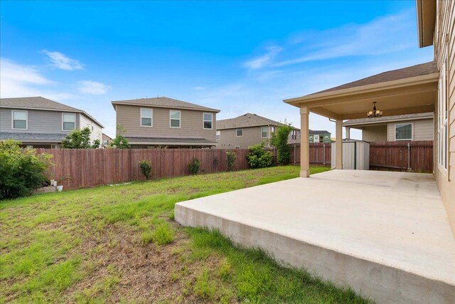 14302 Honey Gem Dr, Pflugerville, TX 78660 - view of yard featuring a patio area