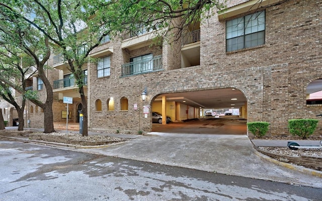 1908 San Antonio St Unit 313, Austin, TX 78705 - view of front of home featuring brick siding