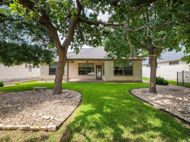 4914 Big Bend Trl, Georgetown, TX 78633 - view of rear view of property