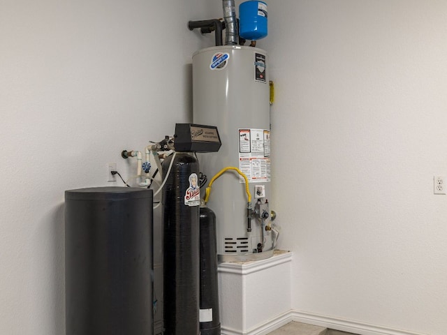 4914 Big Bend Trl, Georgetown, TX 78633 - utility room with water heater