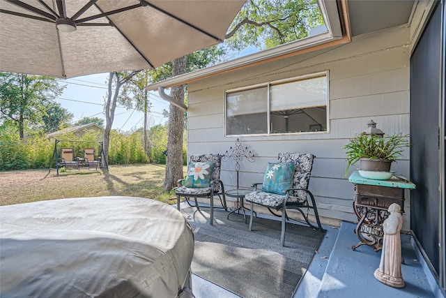 9206 Robins Nest Ln, Austin, TX 78729 - view of patio