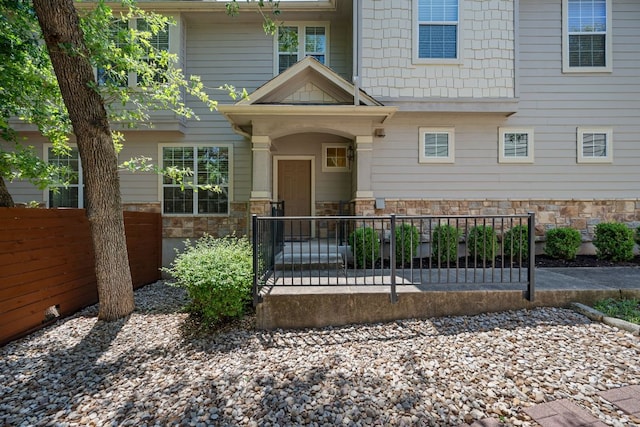11000 Anderson Mill Rd Unit 96, Austin, TX 78750 - view of front of home with stone siding