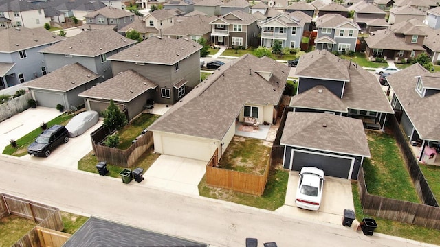 211 S Timber Brook Dr, Hutto, TX 78634 - aerial perspective of suburban area