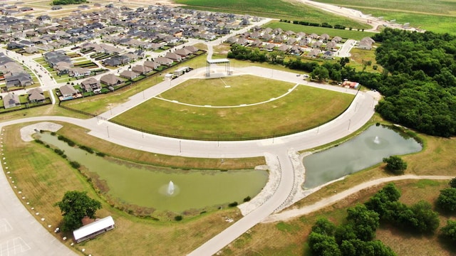 211 S Timber Brook Dr, Hutto, TX 78634 - aerial overview of property's location featuring a large body of water and nearby suburban area