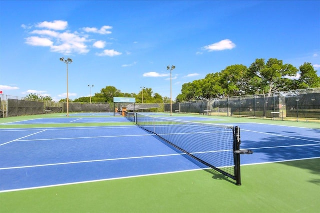 8600 Crest Ridge Cir, Austin, TX 78750 - view of tennis court featuring community basketball court