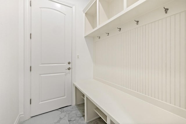 2404 University Club Dr, Austin, TX 78732 - mudroom with light marble finish flooring