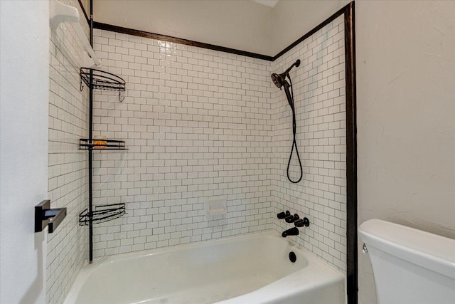 1403 Terrapin Ct, Austin, TX 78746 - full bathroom featuring toilet and  shower combination