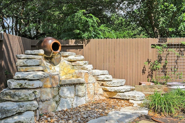 1252 Fall Creek Loop, Cedar Park, TX 78613 - view of fenced backyard