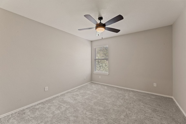 1129 Wigwam Dr, Leander, TX 78641 - empty room with ceiling fan and carpet