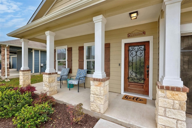 107 Denton Dr, Hutto, TX 78634 - entrance to property featuring covered porch