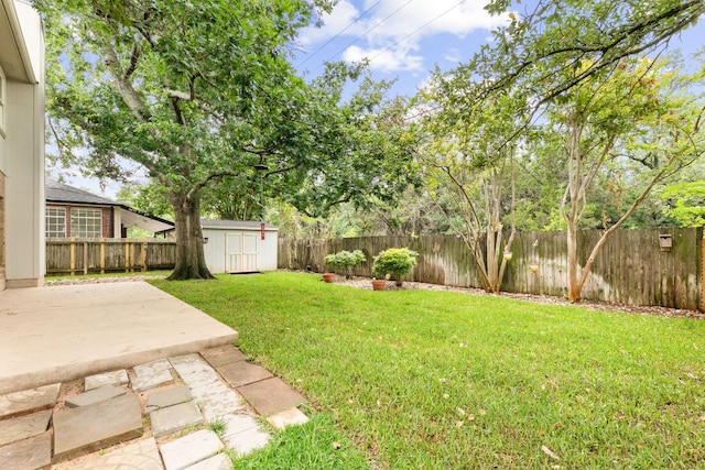 2308 Falcon Dr, Round Rock, TX 78681 - view of yard featuring a patio