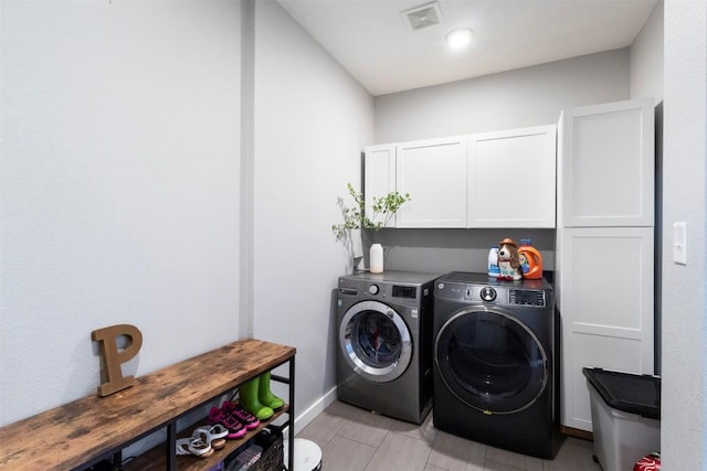 320 Ranier Ln, Round Rock, TX 78665 - washroom with cabinet space, independent washer and dryer, and baseboards