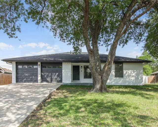 1509 Parkview Ln, San Marcos, TX 78666 - single story home with a garage and driveway