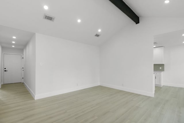 1509 Parkview Ln, San Marcos, TX 78666 - unfurnished room featuring recessed lighting, light wood finished floors, and baseboards