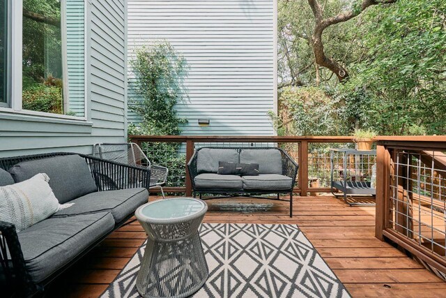3001 Del Curto Rd Unit 14, Austin, TX 78704 - view of wooden deck