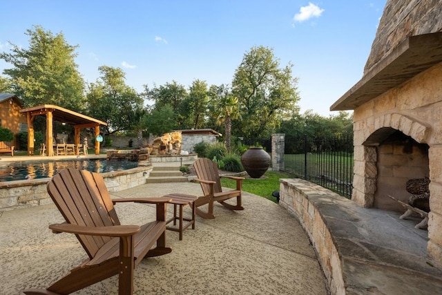 116 Horseshoe Dr, Dripping Springs, TX 78620 - view of patio featuring an outdoor pool