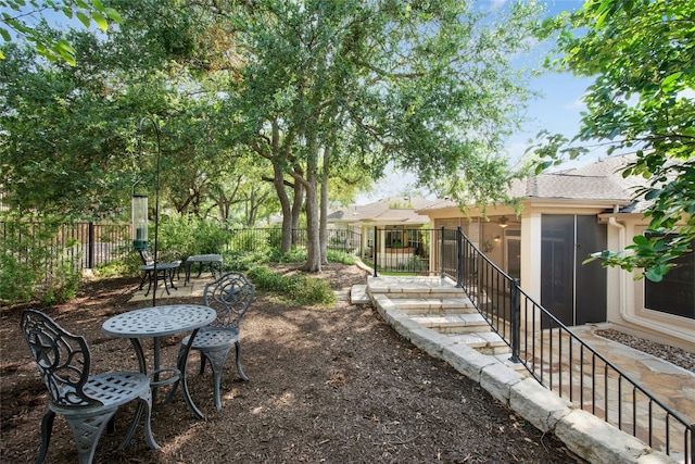 308 Hills Of Texas Trl, Georgetown, TX 78633 - view of yard featuring a patio area