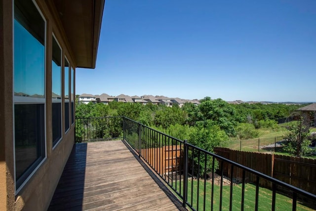 18716 Waltz Ct, Austin, TX 78738 - balcony featuring a residential view