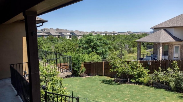 18716 Waltz Ct, Austin, TX 78738 - view of yard featuring a residential view