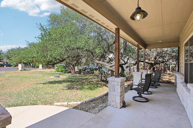 600 Augusta Cir N, Point Venture, TX 78645 - view of patio / terrace