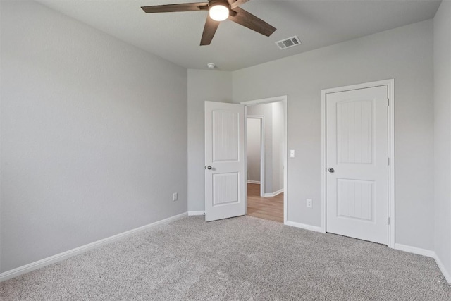 632 Otto Ave, Georgetown, TX 78626 - unfurnished bedroom featuring carpet flooring and ceiling fan