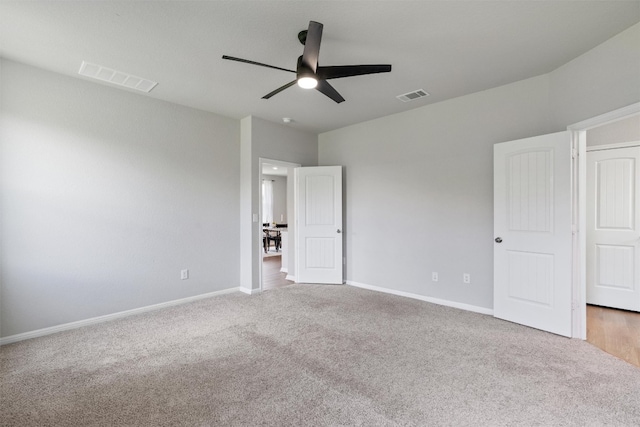 632 Otto Ave, Georgetown, TX 78626 - unfurnished bedroom featuring carpet flooring and a ceiling fan