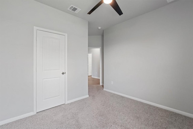 632 Otto Ave, Georgetown, TX 78626 - unfurnished bedroom with carpet flooring and a ceiling fan
