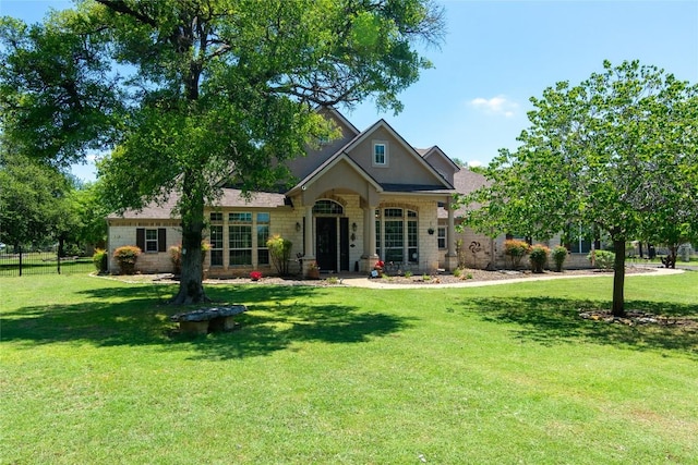 1265 Mourning Dove Ct, Salado, TX 76571 - view of front of property featuring a front yard