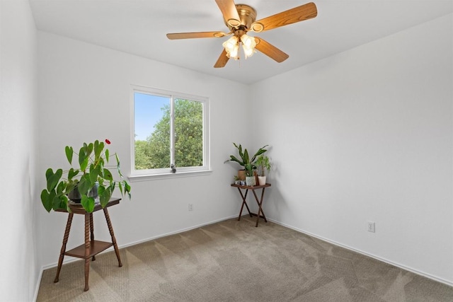 14708 Single Trce, Austin, TX 78728 - carpeted empty room with a ceiling fan and baseboards