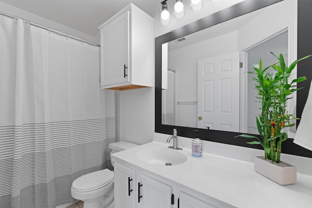 14708 Single Trce, Austin, TX 78728 - bathroom featuring vanity, toilet, and a shower with shower curtain