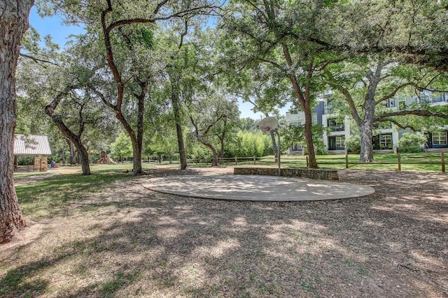 3001 Del Curto Rd Unit 11, Austin, TX 78704 - view of grassy yard featuring community basketball court