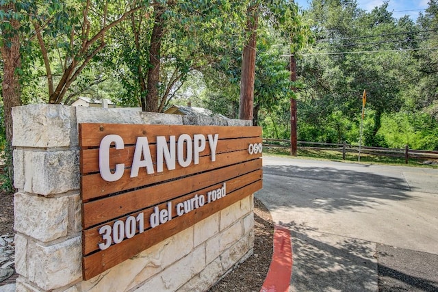 3001 Del Curto Rd Unit 11, Austin, TX 78704 - view of community / neighborhood sign