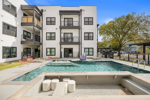 3101 Govalle Ave Unit 219, Austin, TX 78702 - outdoor pool featuring a patio area