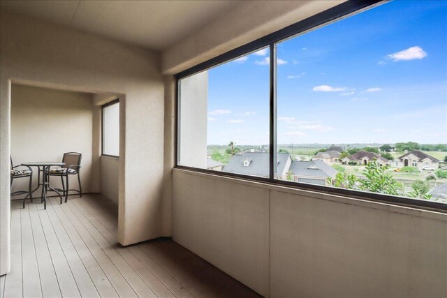 14722 Beal Dr, Corpus Christi, TX 78410 - sunroom featuring a residential view