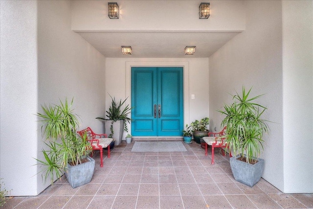 14722 Beal Dr, Corpus Christi, TX 78410 - entrance to property featuring stucco siding and french doors
