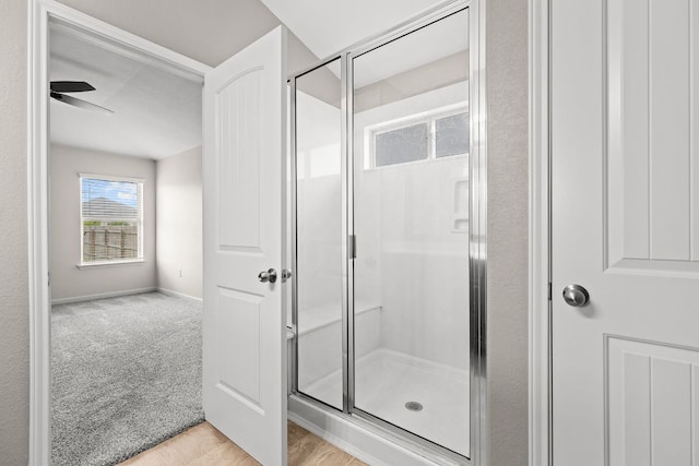 1105 Hawkeye Point Rd, Georgetown, TX 78626 - full bathroom with a shower stall