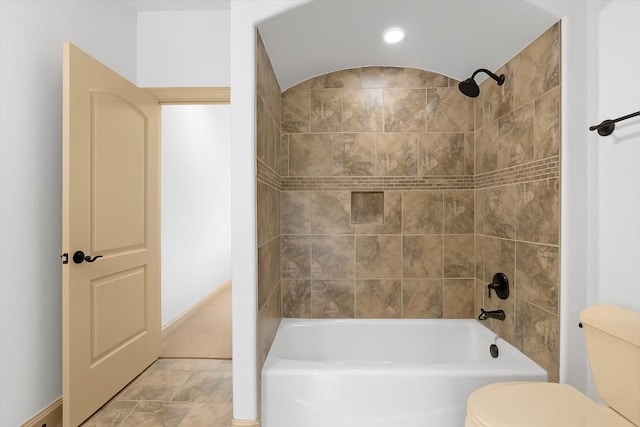 8212 Denali Pkwy, Austin, TX 78726 - full bathroom with shower / bath combination and recessed lighting