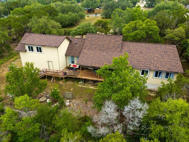 1608 Susan Dr, Austin, TX 78734 - view from above of property
