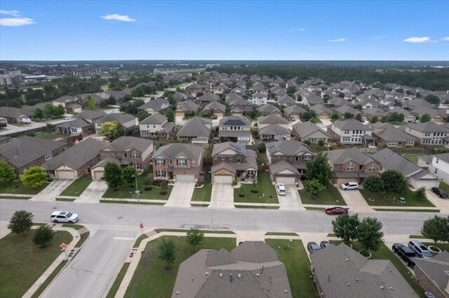5627 Sabbia Dr, Round Rock, TX 78665 - aerial perspective of suburban area