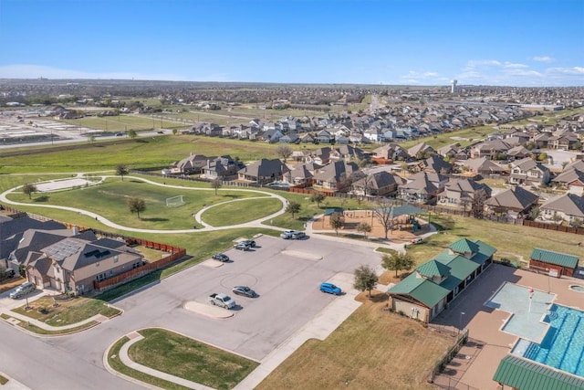 5627 Sabbia Dr, Round Rock, TX 78665 - aerial view of property's location with nearby suburban area
