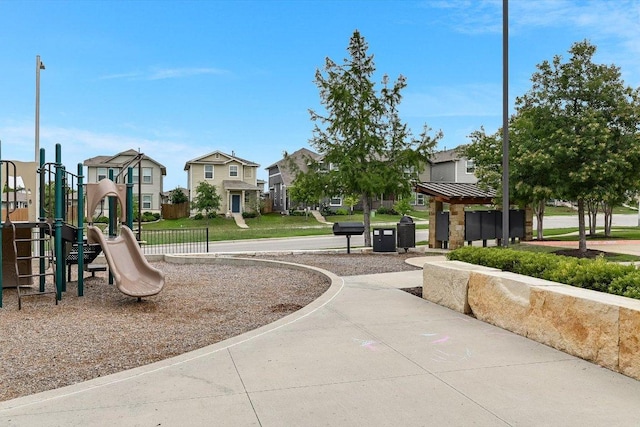 10204 Tildon Ave, Austin, TX 78754 - community play area featuring a residential view