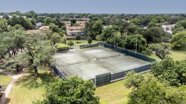 10802 Thicket Trl, Austin, TX 78750 - drone / aerial view of a tree filled landscape