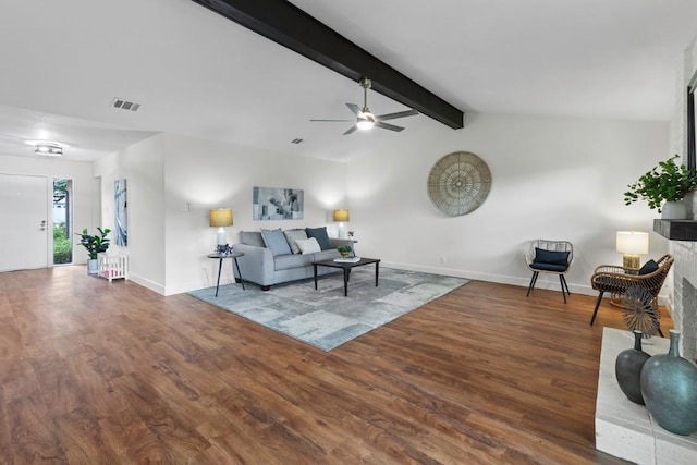 10802 Thicket Trl, Austin, TX 78750 - living room with wood finished floors, baseboards, and ceiling fan
