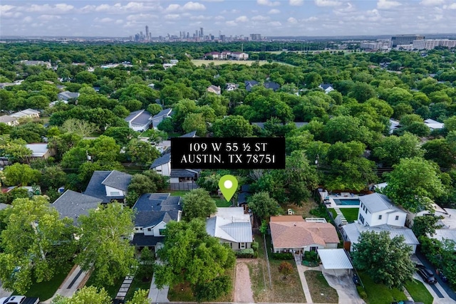 109 W 55th 1/2 St, Austin, TX 78751 - view of urban area