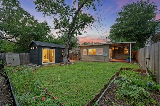 109 W 55th 1/2 St, Austin, TX 78751 - view of back of property at dusk