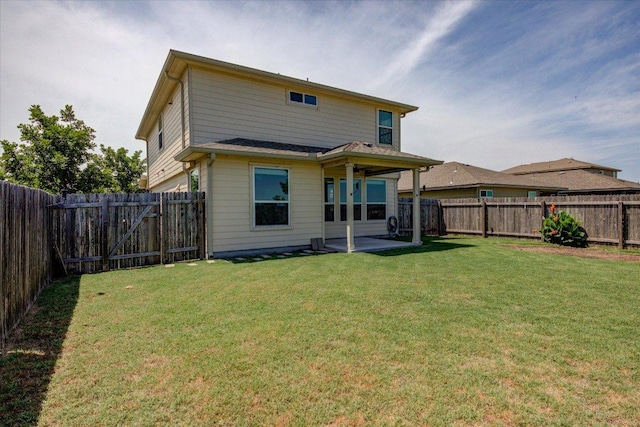 1519 Shenandoah Cv, Lockhart, TX 78644 - rear view of property with a patio